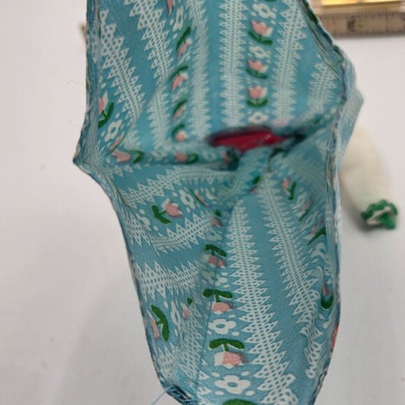 Vintage 1975 Mattel Sweet 16 Barbie Peasant Dress With Dutch Tulips Pattern - Picture 4 of 4